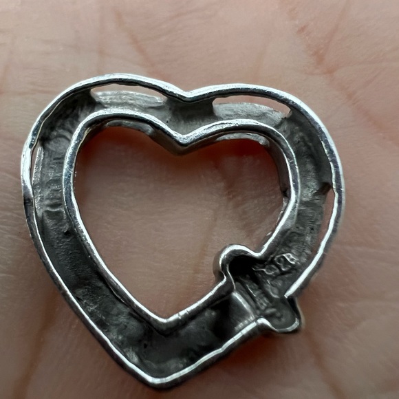 Sterling Silver DISNEY Rhinestone Mickey Cubic Zirconia Heart Necklace Pendant - Picture 13 of 17